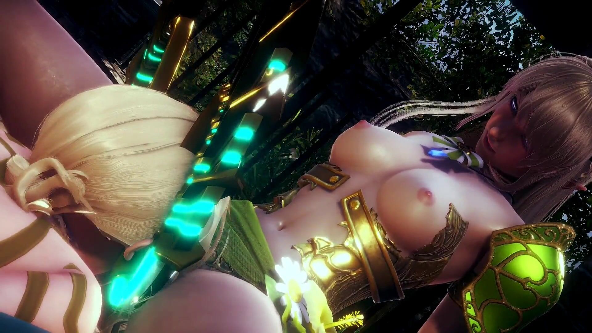 ELVEN SEX IN THE FOREST THICKET | 3D Hentai