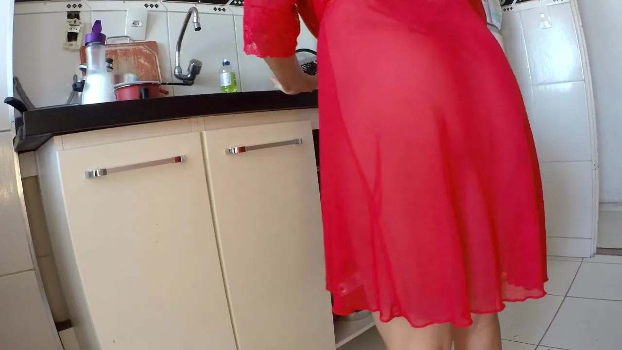 Fucking My Unfaithful Step Mother in The Kitchen Early Morning watch online pic