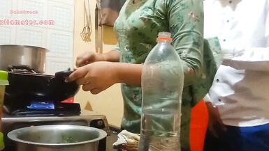 Indian Bhai-Bahan Fuck In Kitchen Clear Hindi Audio - 6 image