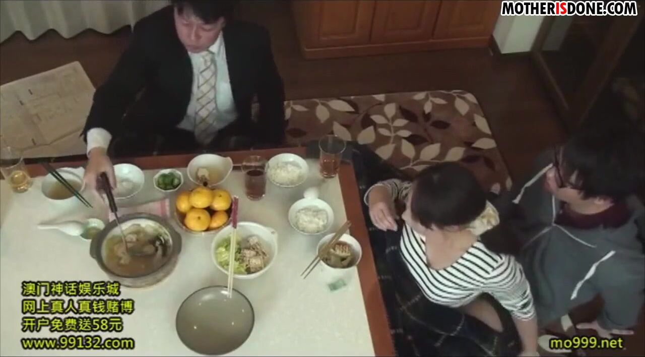 Xxx Sex For Mom Dining Table - Japanese family dinner watch online