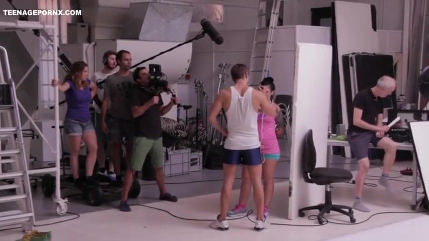 Behind The Scenes Action - Behind the scenes of group sex porn watch online