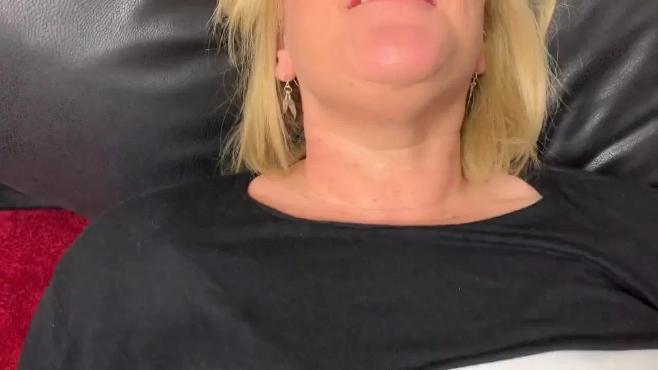 Mature Step Mom is Rudely Interrupted and has her Pussy Poked and Fucked and a Mouthful of Cock