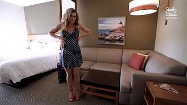 Quick and Secret Hotel Anal With My Step Mom - Cory Chase - 1 image