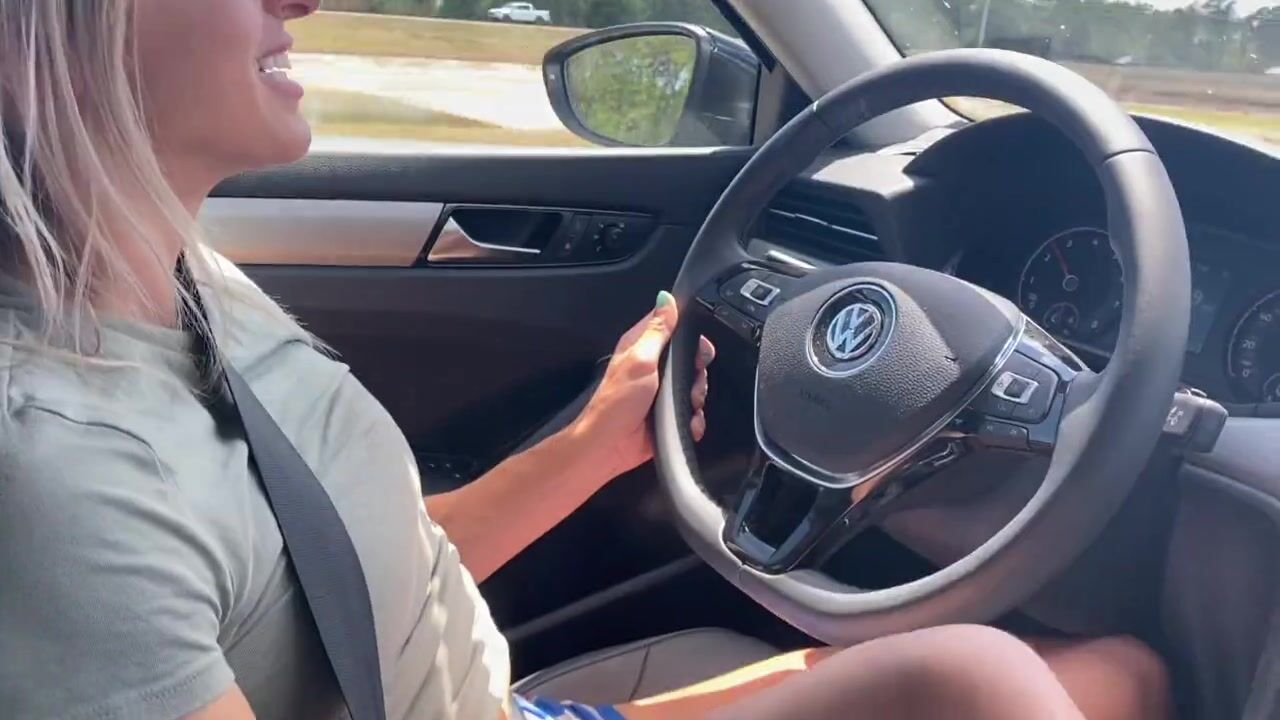 POV MILF Foot Tease and Handjob while Driving watch online