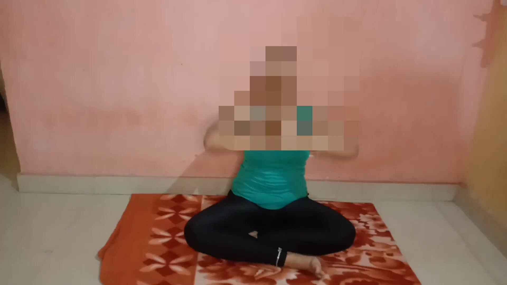 Hindi Dubbed Yoga Porn Video - Indian stepmom doing hot yoga with son get hard fucked with Hindi clear  audio watch online