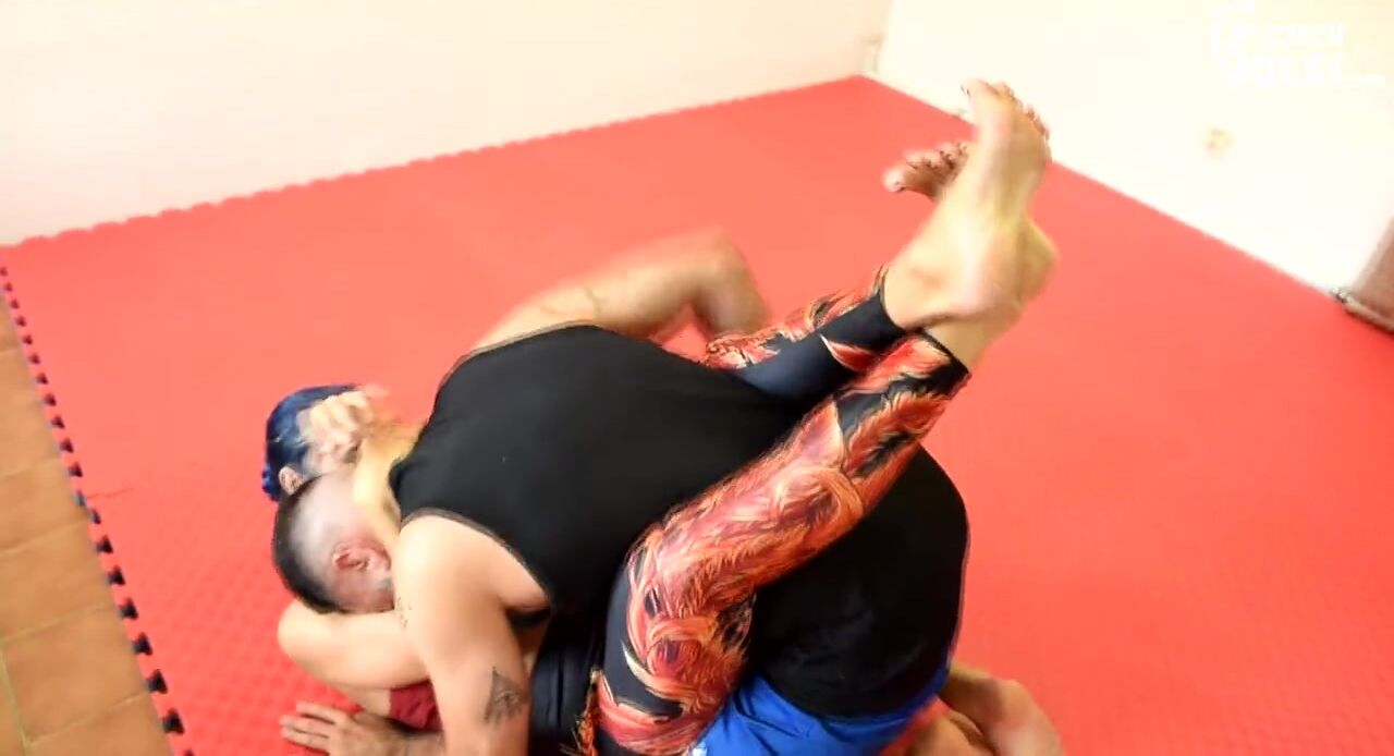 Foot wrestling porn