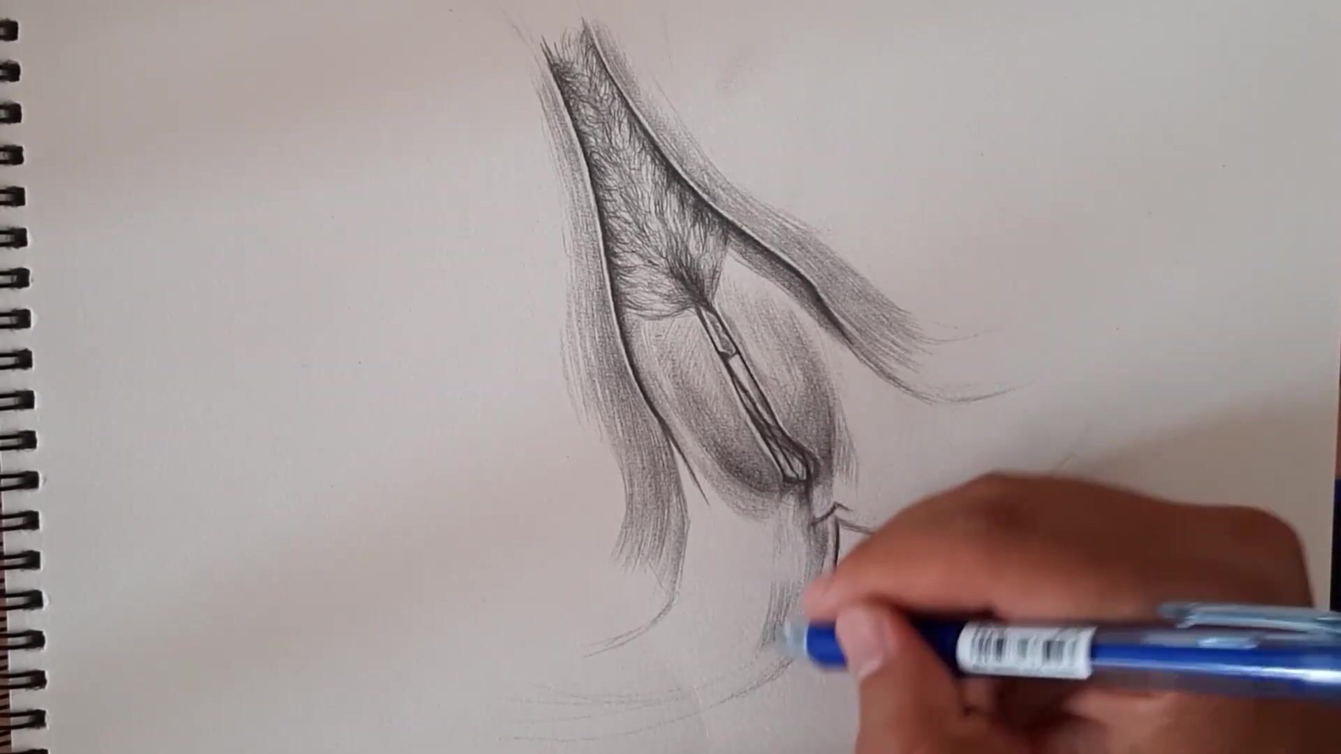 ROUGH PUSSY TREATMENT,A beautiful flower drawing female figure HD Porn,  Hardcore, watch online