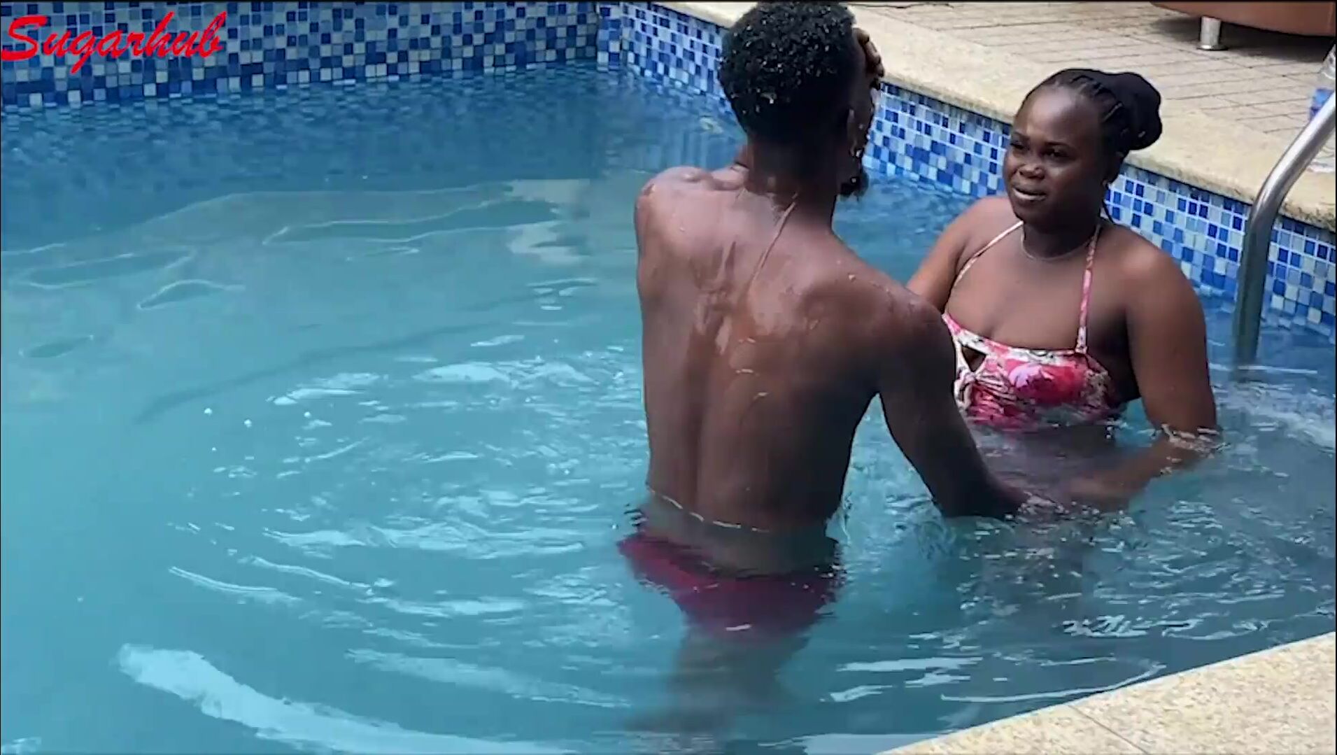 Christmas and New Year Vacation on a swimming pool sex watch online
