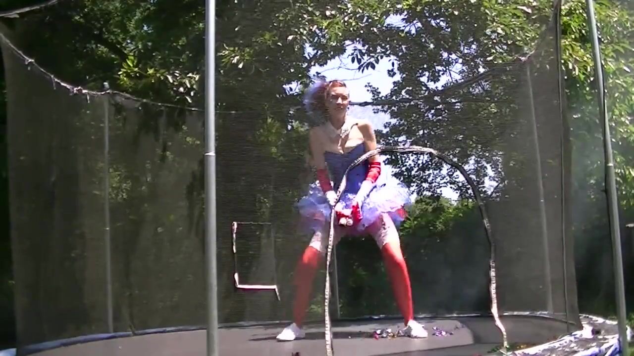 4th of July Fun on the Trampoline watch online